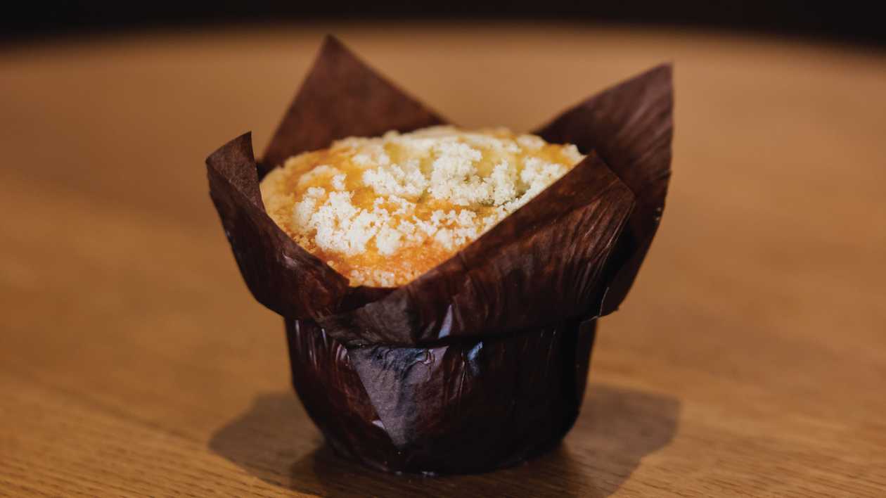 Raspberry muffin 1 pc. 125 g