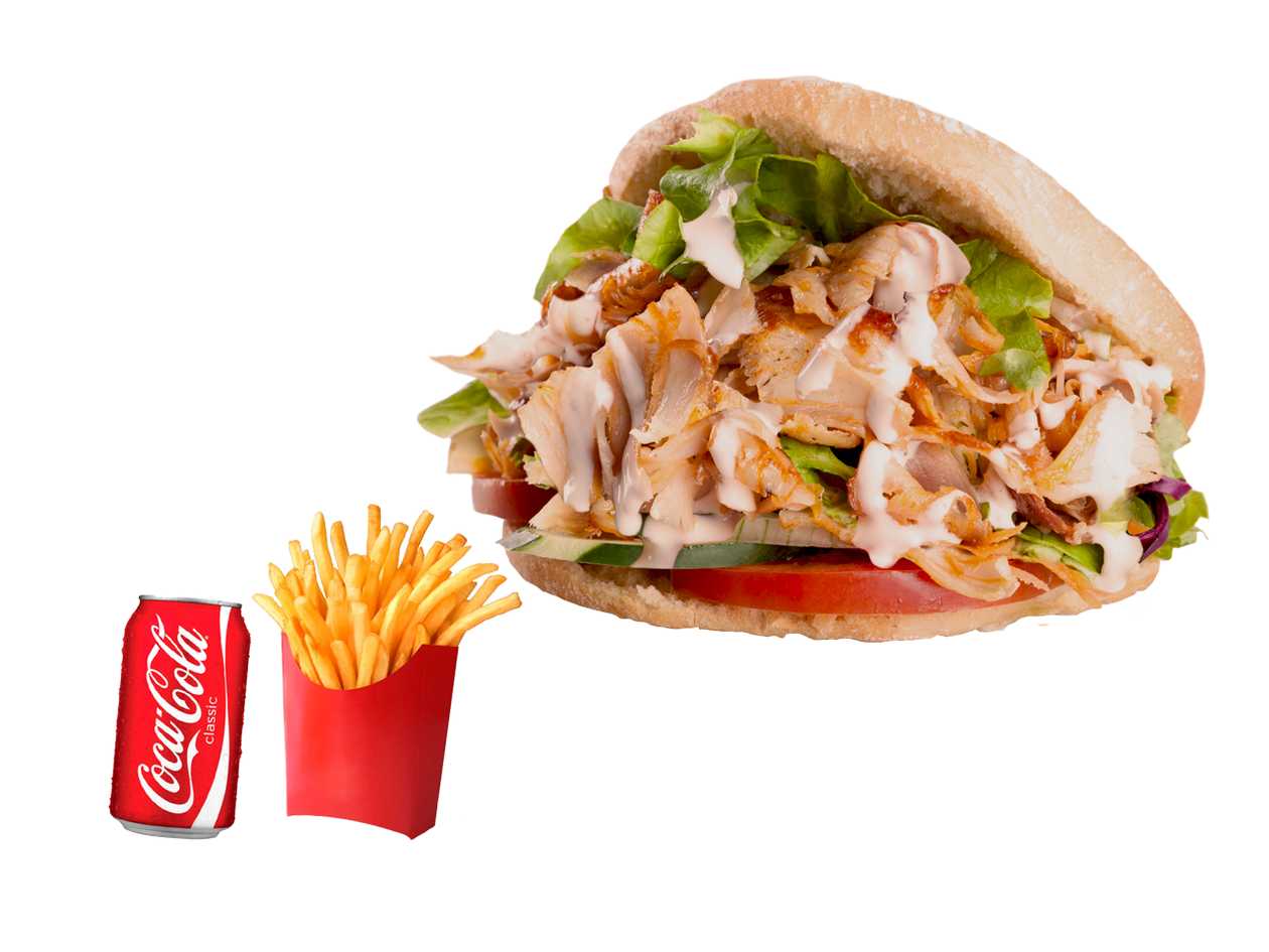 Doner Kebab (Combo Menu)