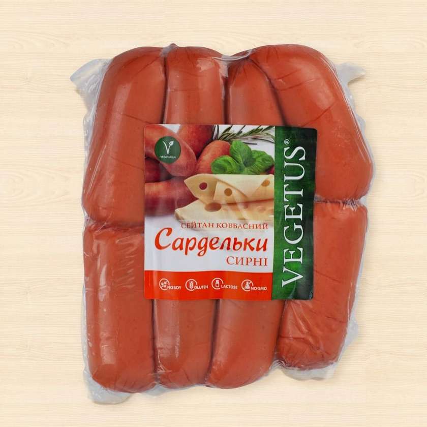 Сардельки сирні Vegetus ELavka
