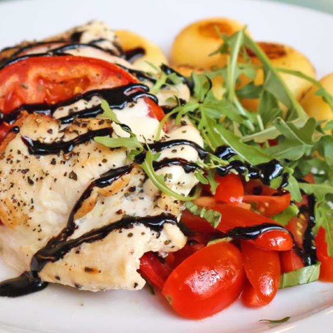 Caprese chicken