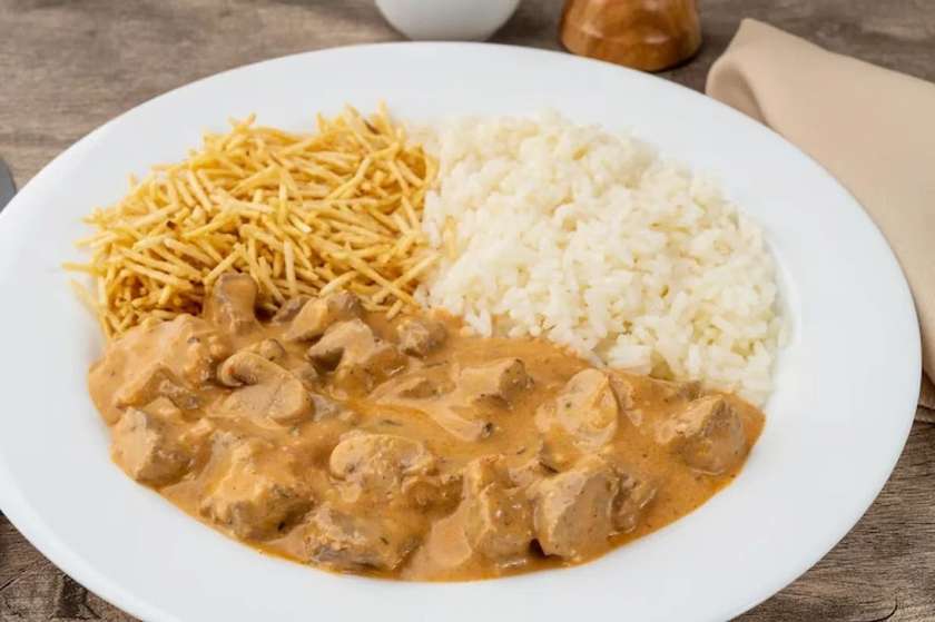 Veal Stroganoff