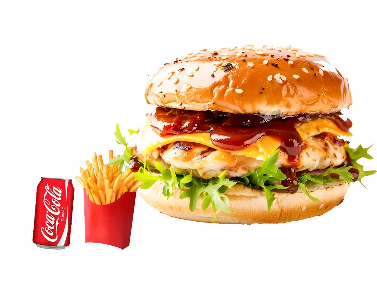 BBQ Burger (Combo Menu)