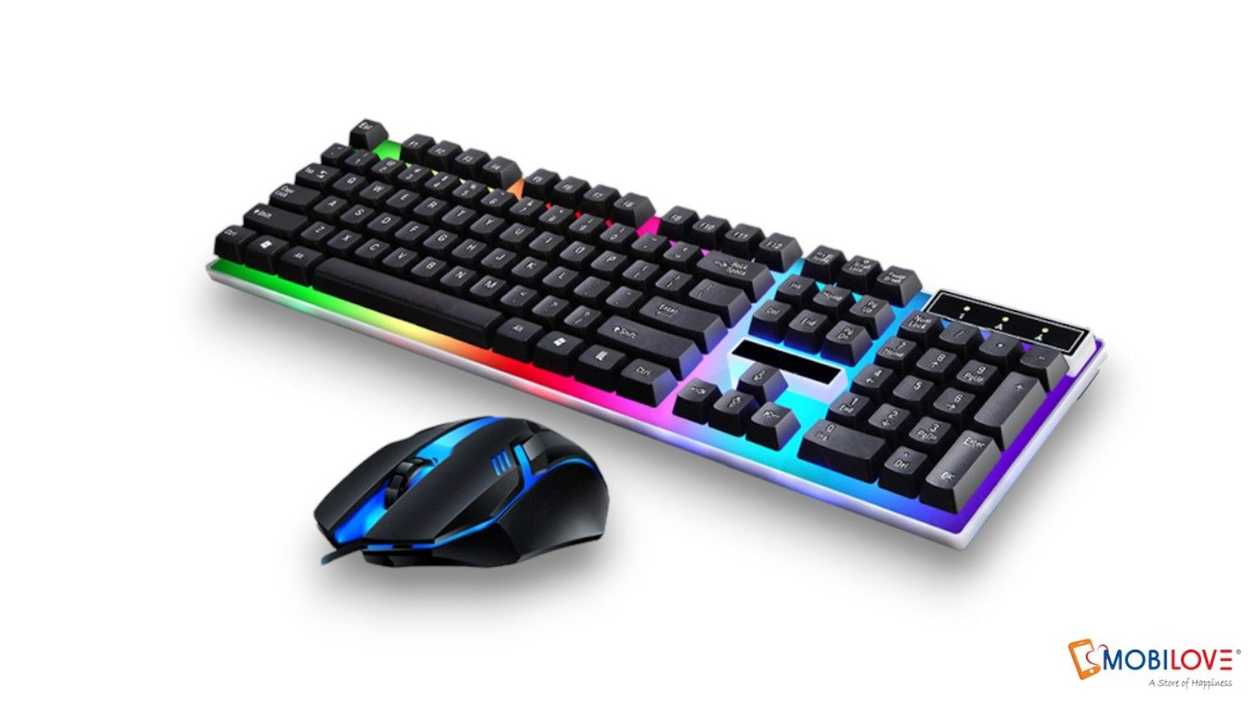 Mikuso Keyboard and Mouse Set, RGB Light XK-01, 5210220240017