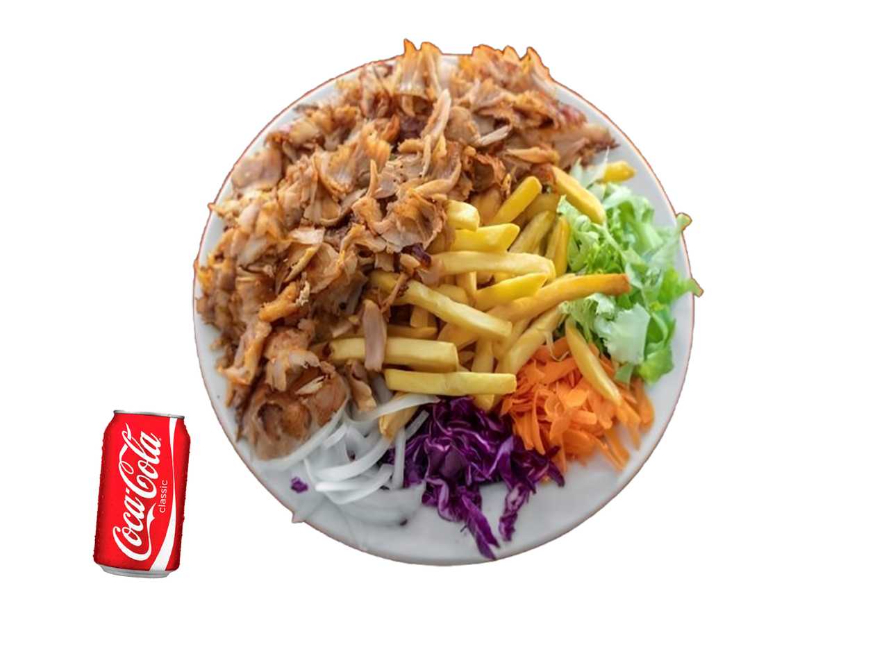 Kebab Prato (Combo Menu)