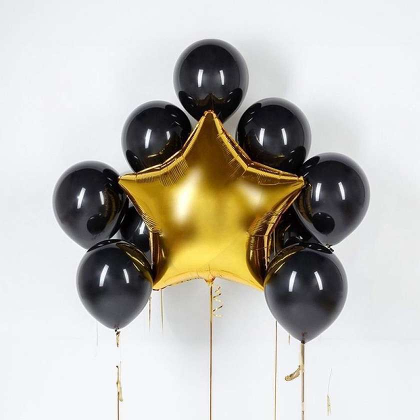 Set of balloons with helium (10pcs)(26)