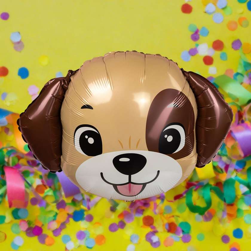 Foil balloon with helium "Dog" 1pc (74x51cm)(161)