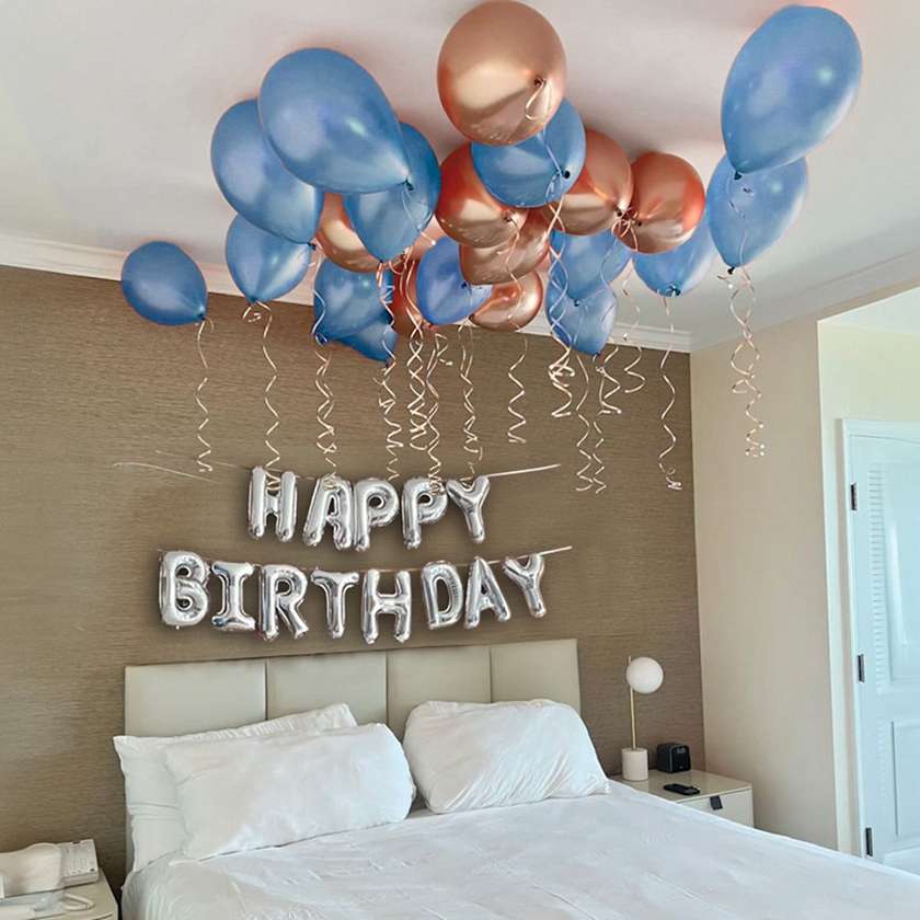 Surprise room (36 pcs). Balloons set. There are 30 cm latex balloons on the phot (6)