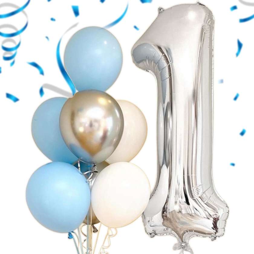 Set of balloons with helium. (8pcs)(120)