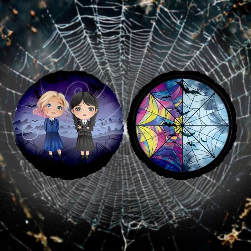 Foil balloon with helium Wednesday girls 1pc (41cm)(45)