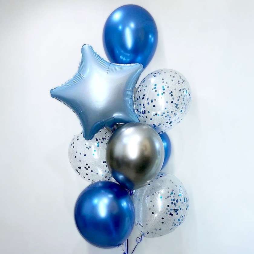 Set of helium balloons (10pcs)(134)