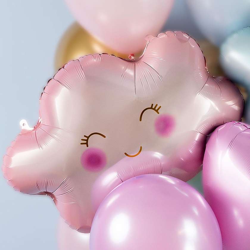 Balloon made of polymer film with helium "Cloud" 1 pc (61x48cm)(172)