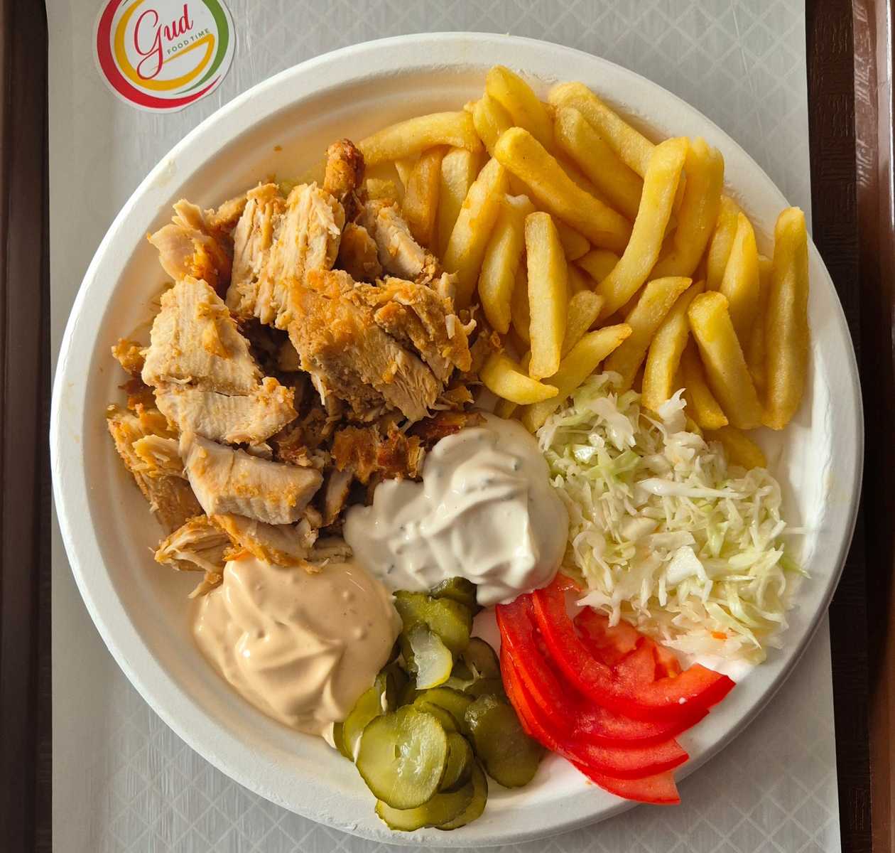 Chicken Shawarma Plate