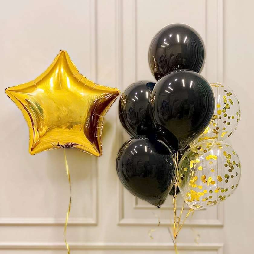 Set of balloons with helium (8 pcs)(101)