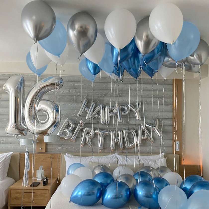 Surprise room(41 pcs). Balloons set. There are 30 cm latex balloons on the photo(14)