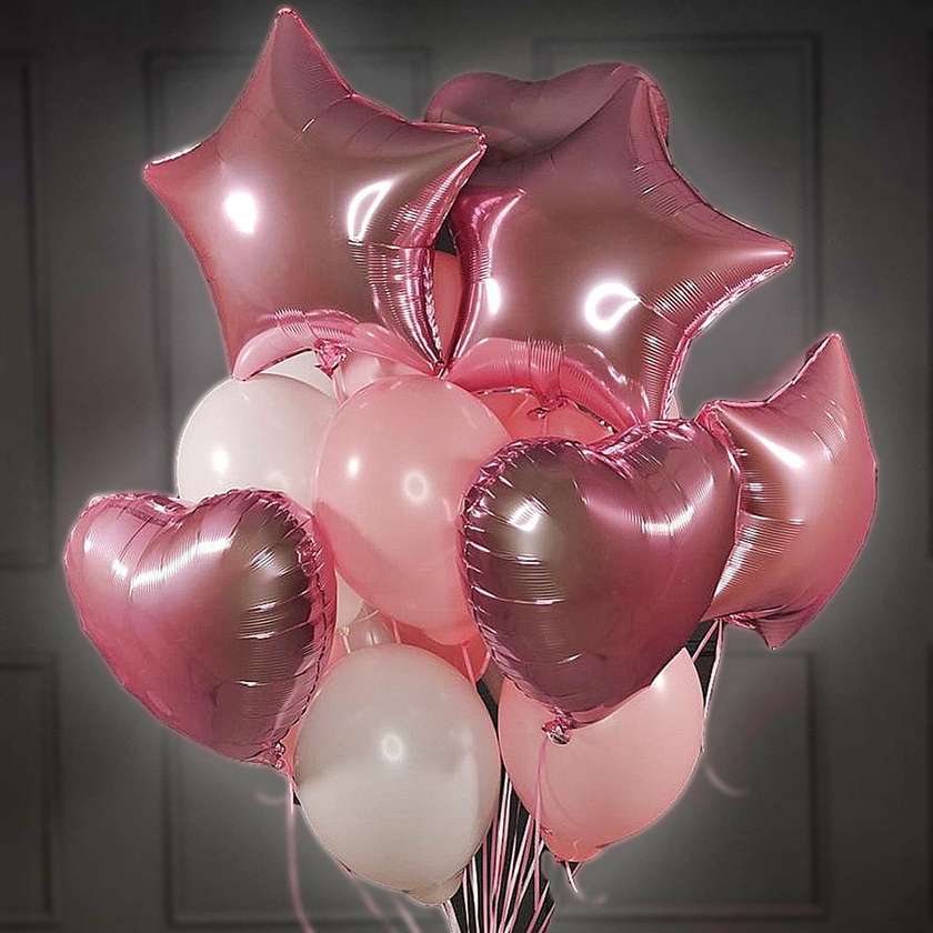 Set of balloons with helium (16pcs)(52)