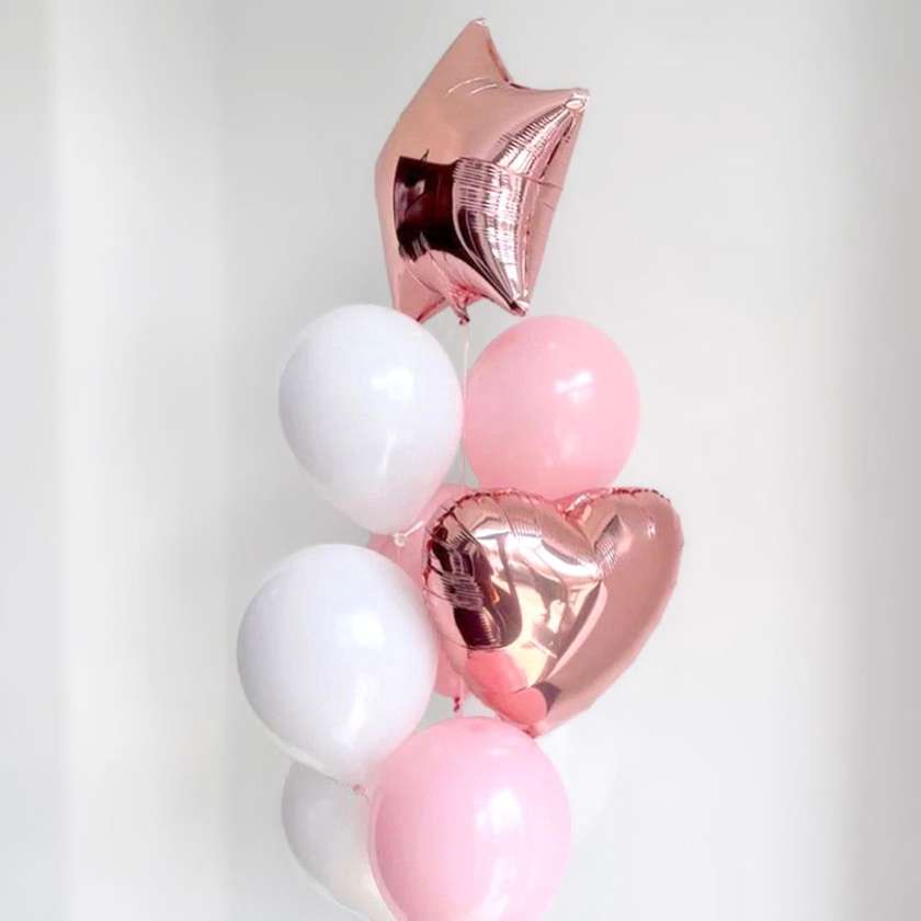 Set of balloons with helium (9 pcs)(99)