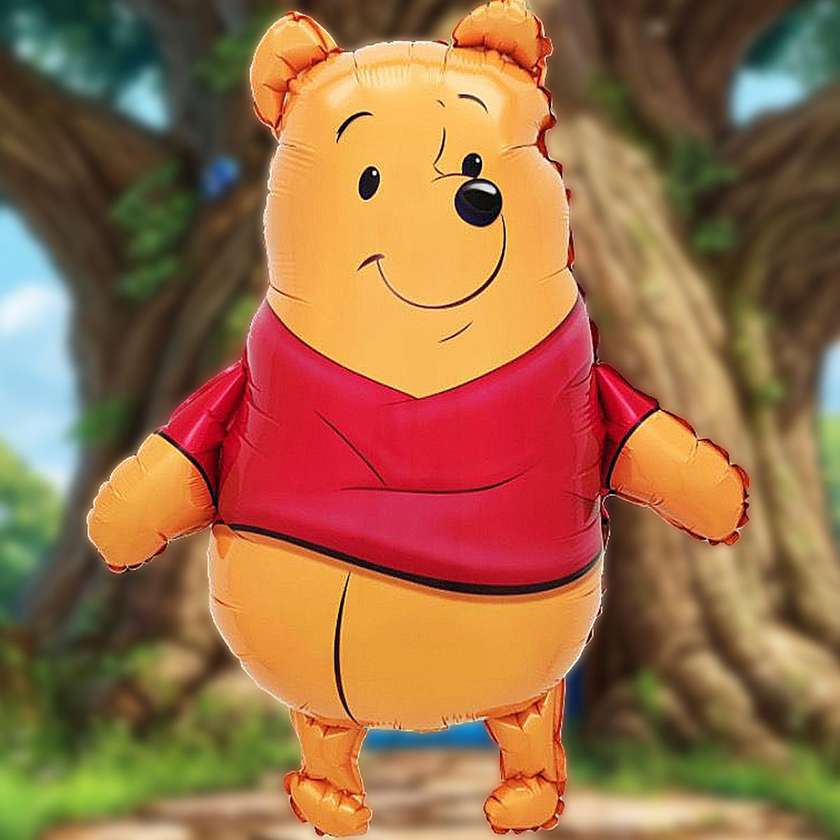 Foil balloon with helium "Winnie the Pooh" 1pc (60x54cm)(115)