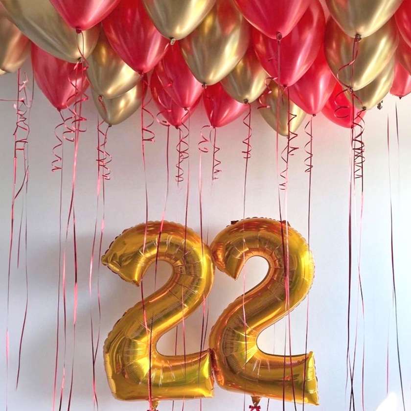 Surprise room(30 pcs). Balloons set. There are 30 cm latex balloons on the photo (23)