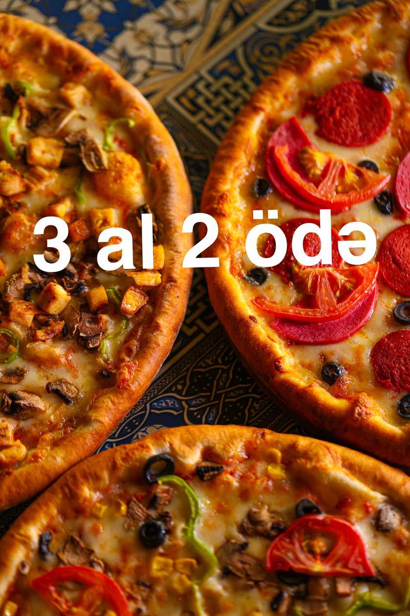 Kombo pizza menyu