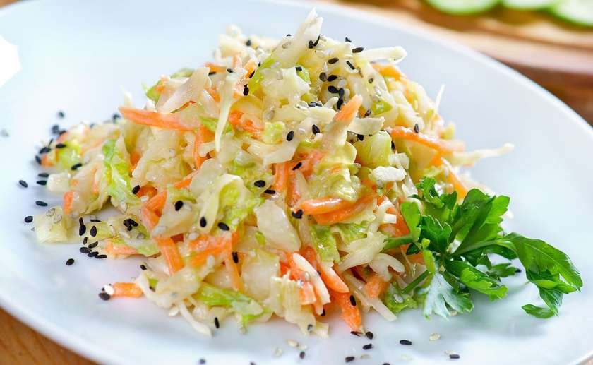 Celery, Carrot, and Apple Salad
