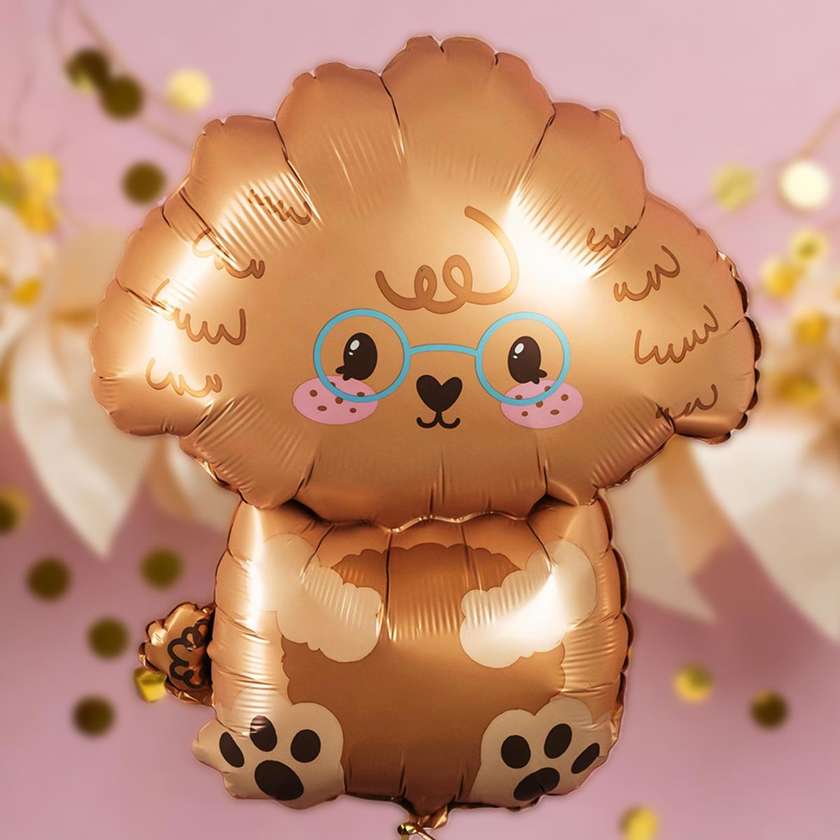 Foil balloon with helium "Dog" 1pc (57x47cm)(163)