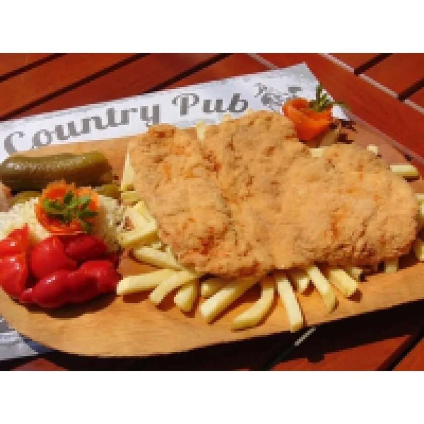 XXL Chicken Schnitzel + French Fries