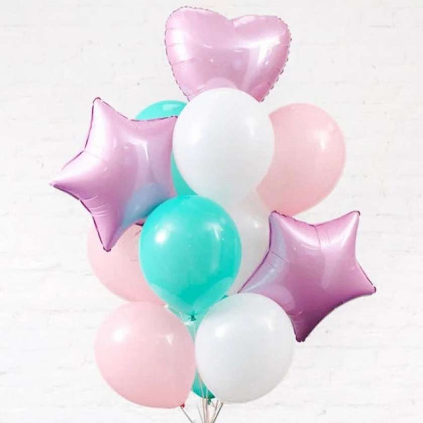 Set of balloons with helium (12 pcs)(78)