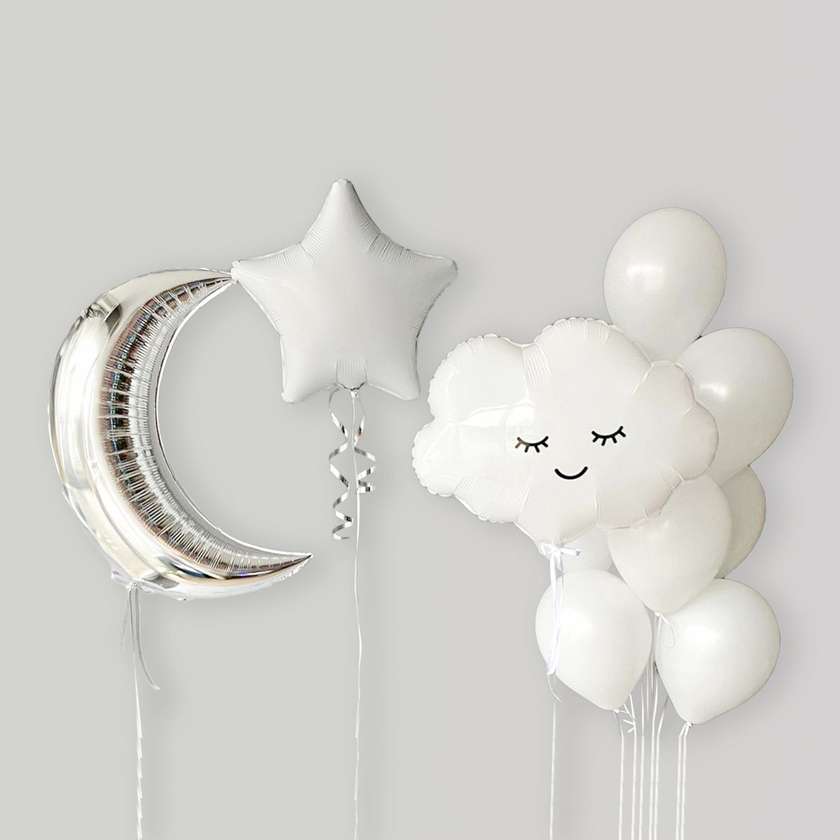 Set of balloons with helium (12 pcs).(154)
