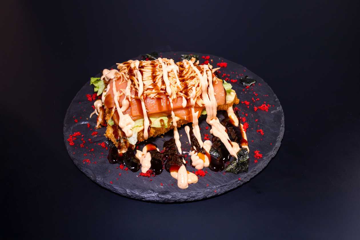 Sushi pizza (1 dilim)