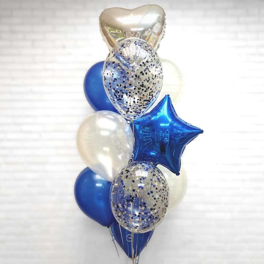 Set of balloons with helium (11 pcs)(105)