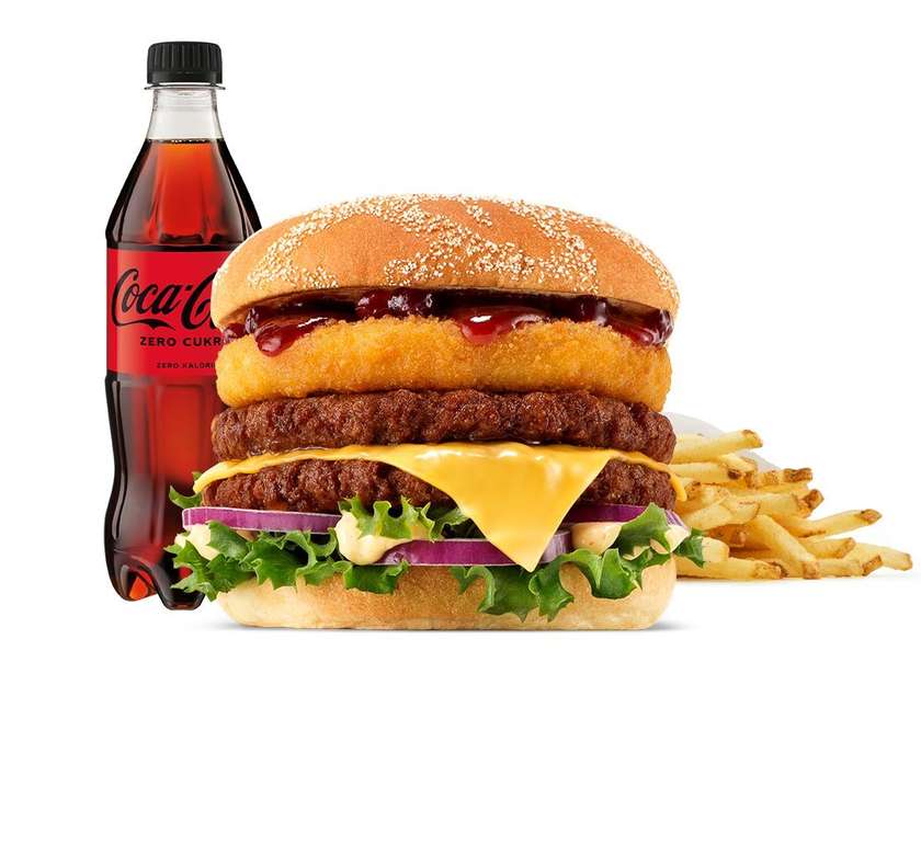 Burger Rywala Plant Beef meal