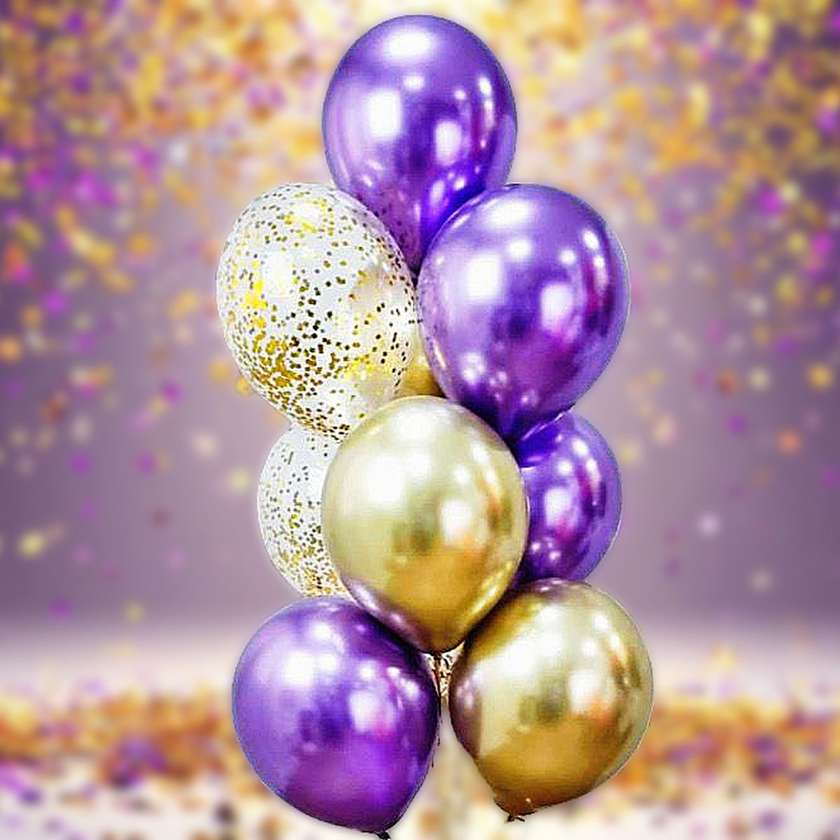 Set of balloons with helium (10pcs)(43)