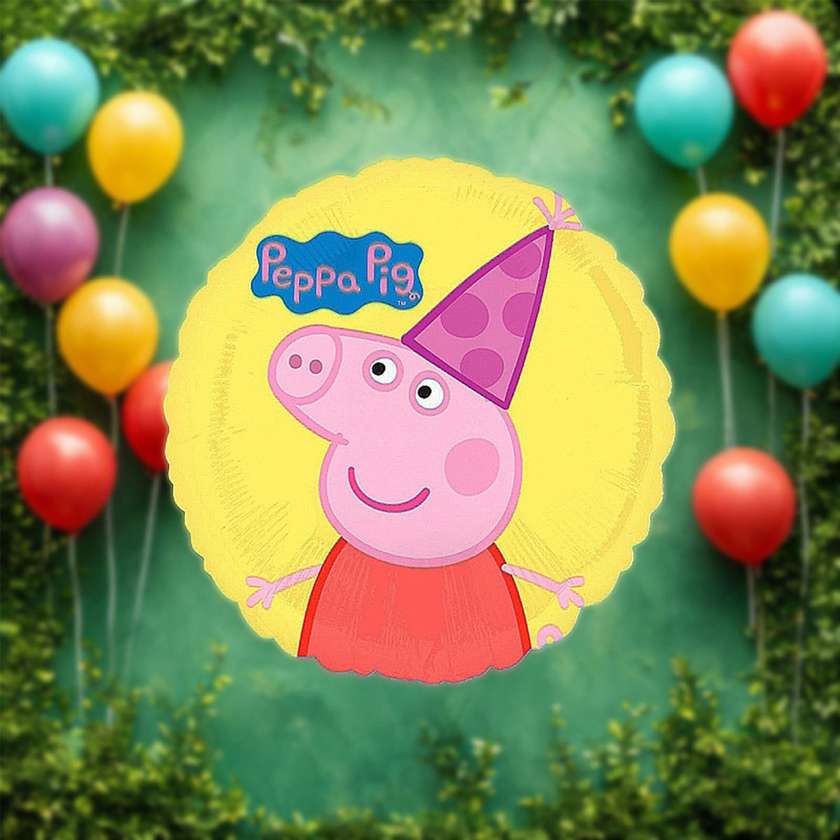 Foil balloon with helium Peppa pig 1pc (41cm)(24)