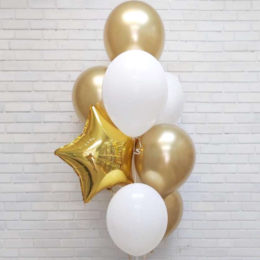Set of balloons with helium (9 pcs)(103)