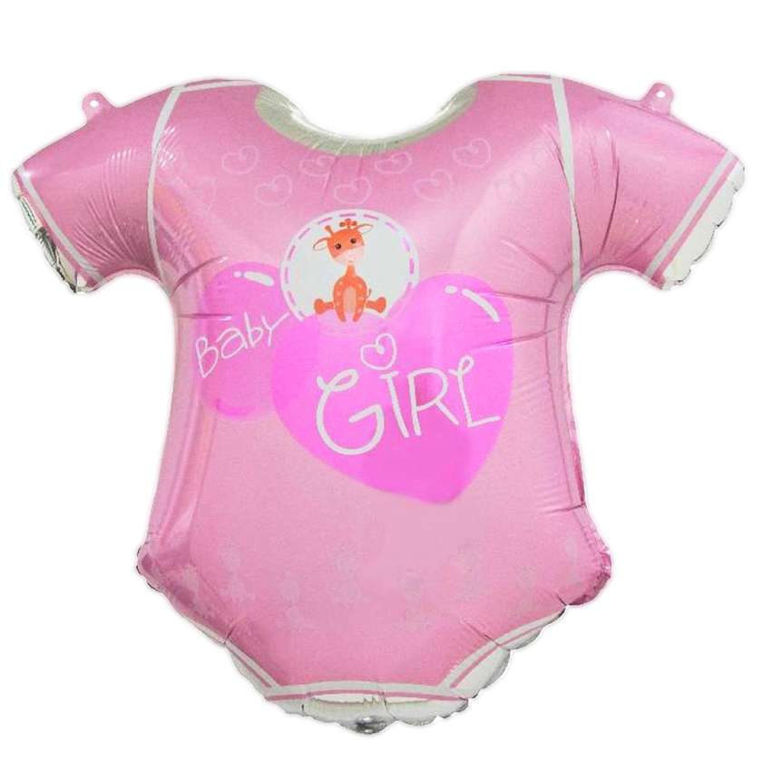Foil balloon with helium Baby bodysuit (66x44cm) 1pc (32)