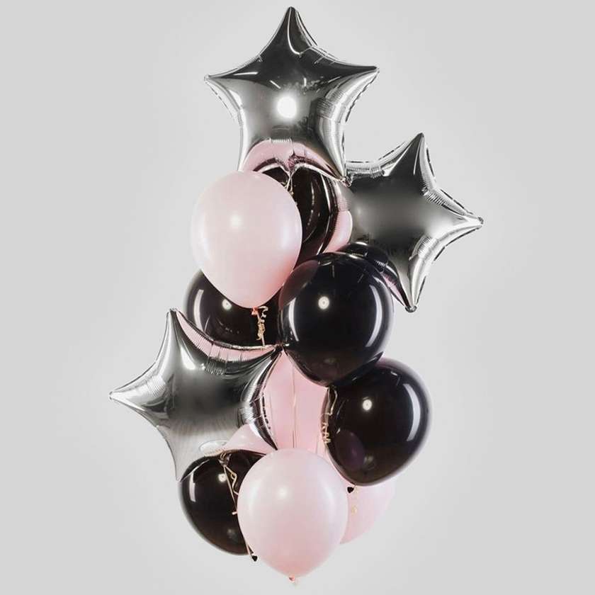 Set of balloons with helium (13pcs)(24)
