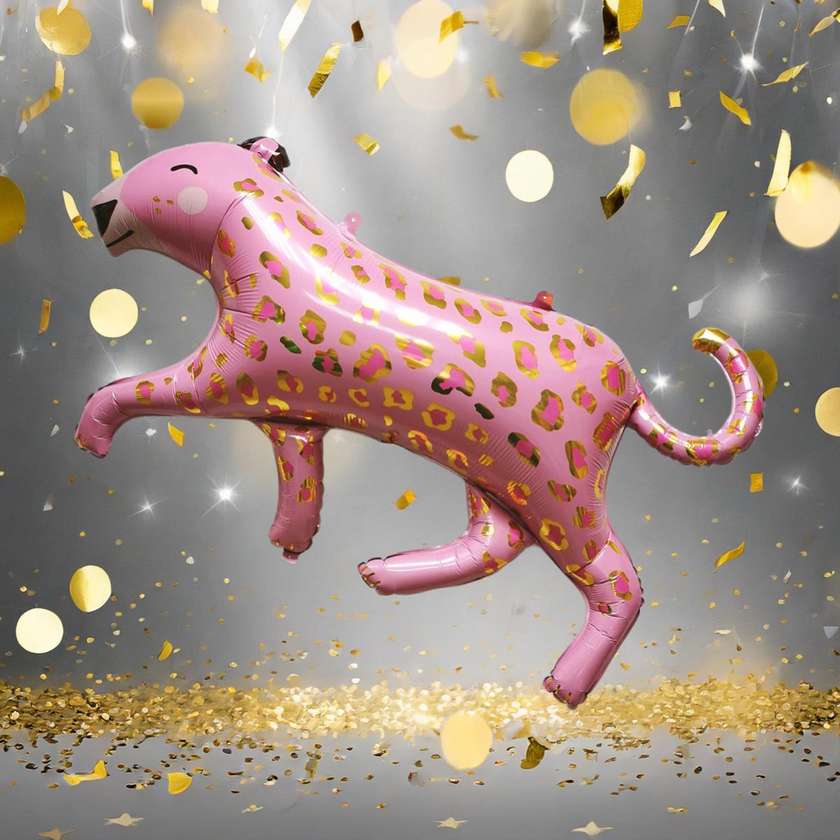 Foil balloon with helium "Leopard" 1pc (109х70cm)(164)