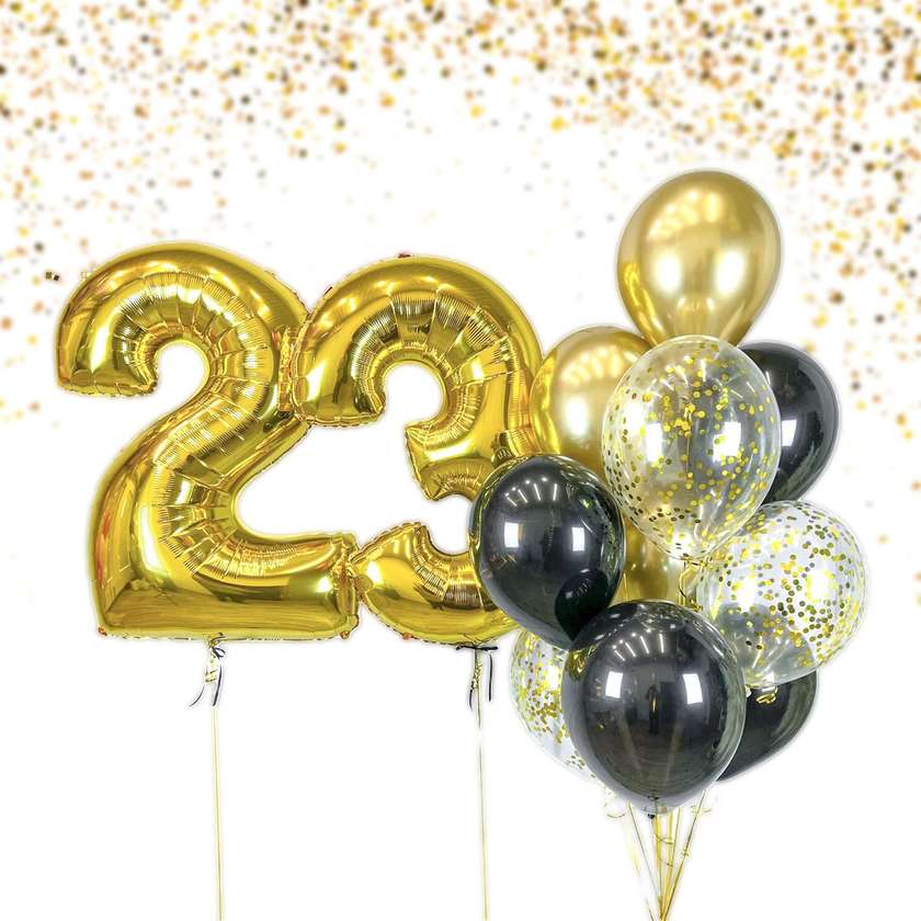 Set of balloons with helium (12 pcs)(102)