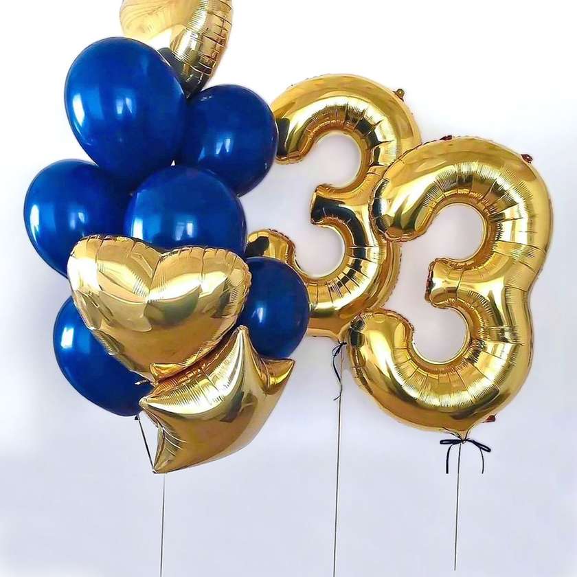 Set of balloons with helium (12pcs)(71)