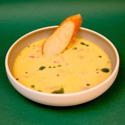 Ciorbă de Pui a la Grecque