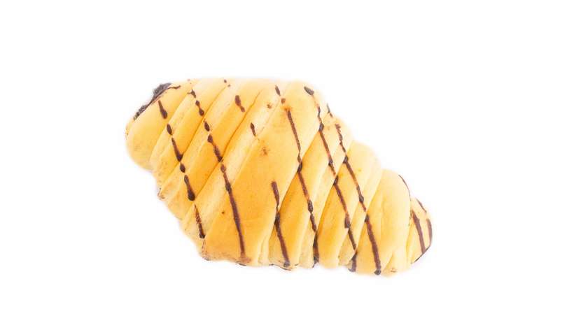 Brioche rogalik z czekoladą
