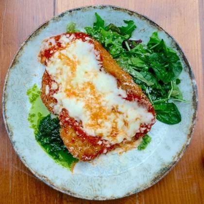 Chicken Parmesan Schnitzel