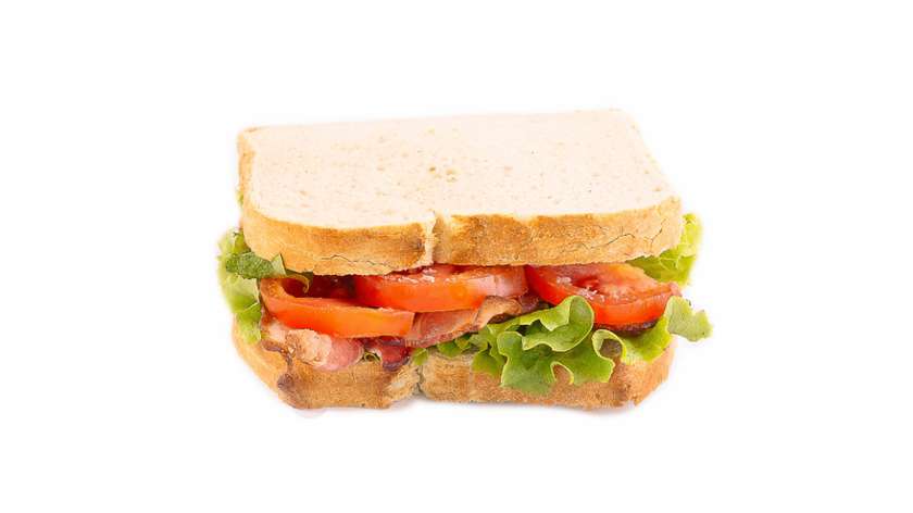 Tost na zakwasie BLT