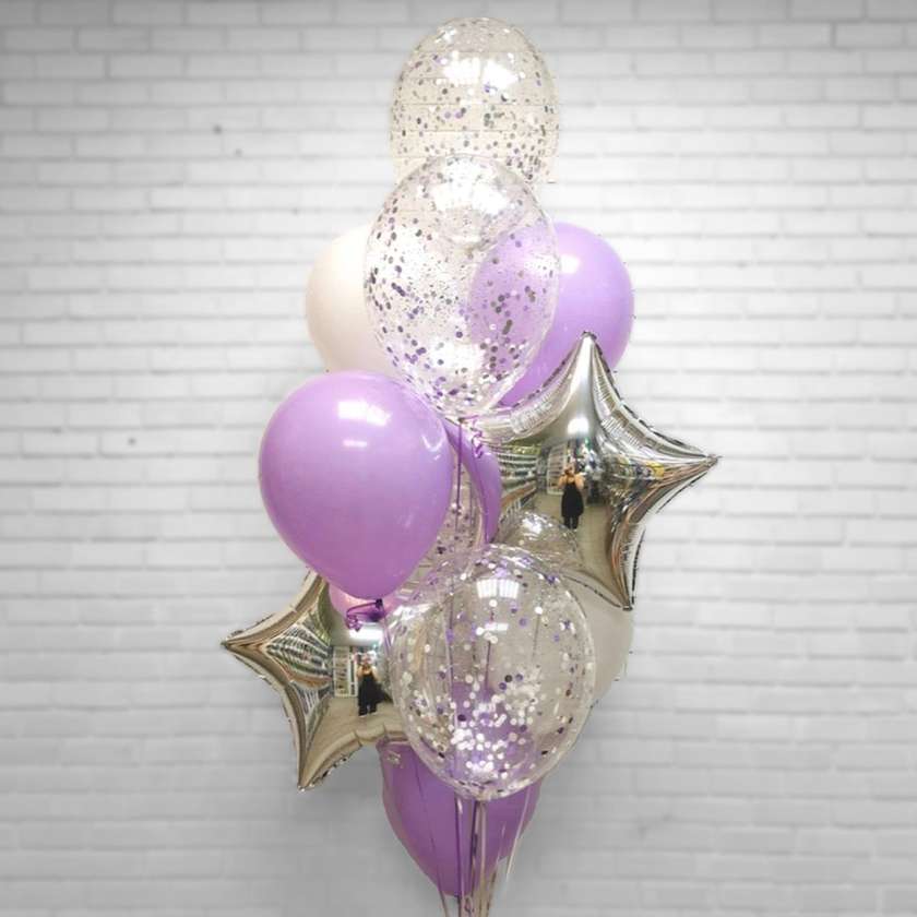 Set of balloons with helium (11 pcs)(106)