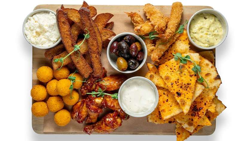 Big snack platter for a company
