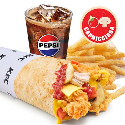 Pizza Twister Capricciosa Menu