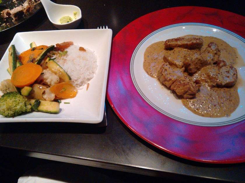 Porc Fillet mignon in Maroille cheese sauce