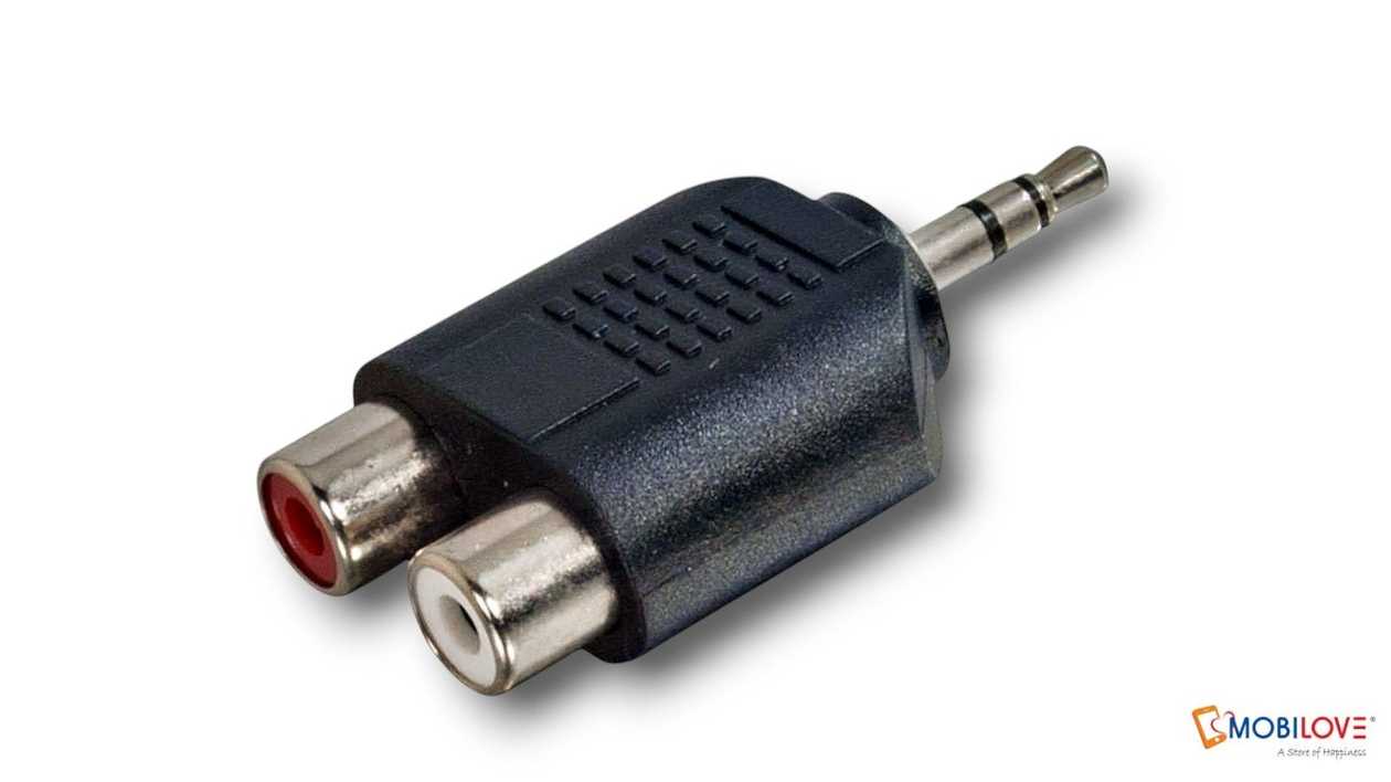 Aux to 2 RCA adapter (6938510890436)