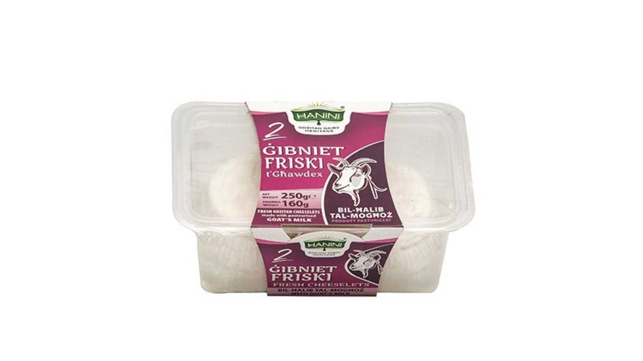 Hanini Fresh Goat's Cheeselets, X 2