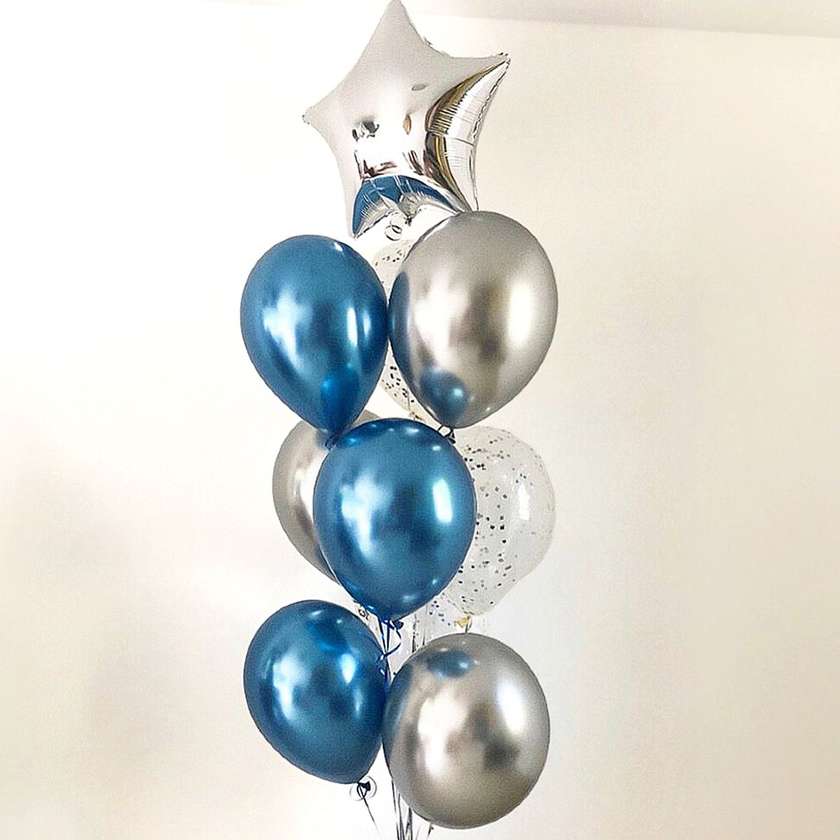 Set of balloons with helium (10pcs)(62)